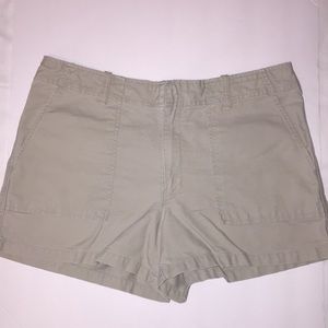 American Eagle Outfitters Cotton Khaki Shorts